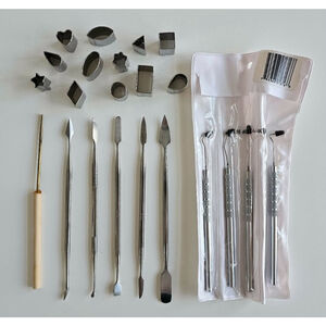 Clay Sculpting Tools Set – Pottery, Ceramics, Modeling, Carving, Metal Loop Tool